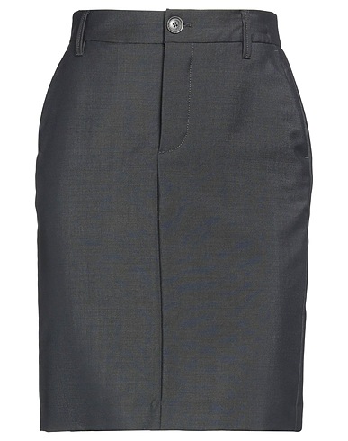ZADIG&VOLTAIRE Mini skirt Charcoal 75% Wool, 25% Mohair wool