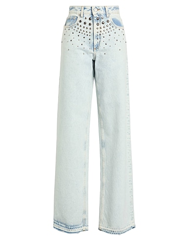 ALESSANDRA RICH Pantaloni jeans Blu 100% Cotone
