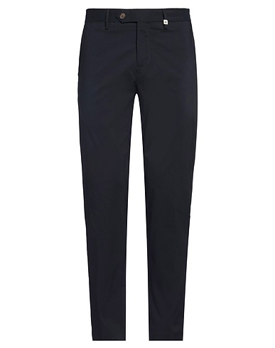 MYTHS Casual pants Midnight blue 62% Cotton, 35% Nylon, 3% Elastane
