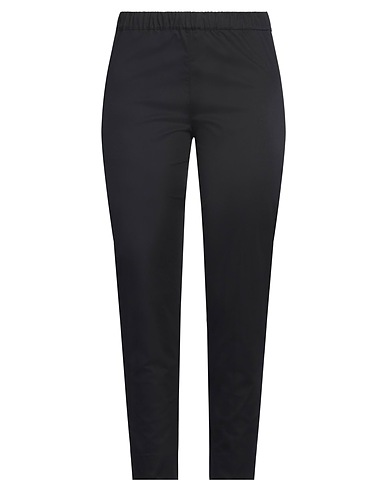 D.EXTERIOR Casual pants Black 96% Cotton, 4% Elastane