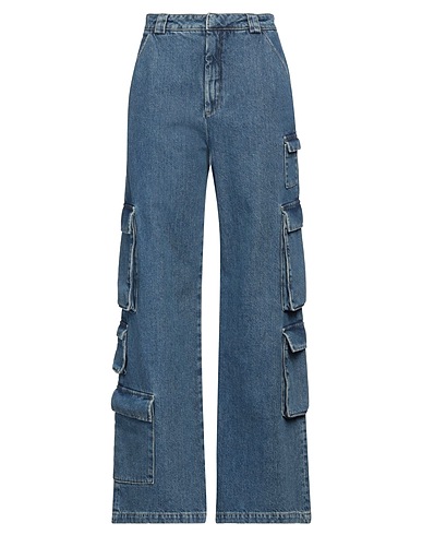 AXEL ARIGATO Denim trousers Blue 100% Cotton