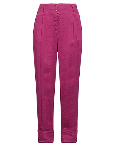 MASON'S Pantalone Porpora 52% Lino, 45% Viscosa, 3% Elastan