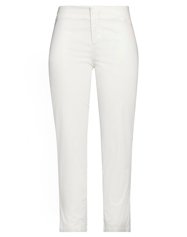 ALESSIA SANTI Pantalone Bianco 97% Cotone, 3% Elastan