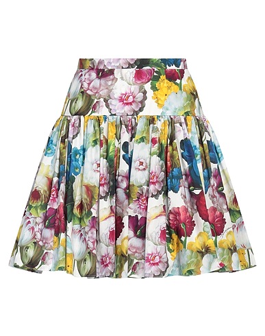 DOLCE&GABBANA Mini-jupe 100% Coton
