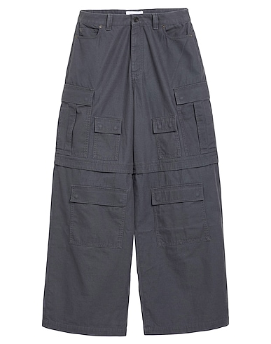 AMBUSH Pantalone Grigio 100% Cotone