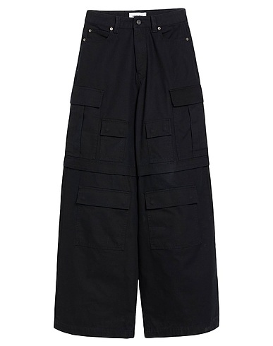 AMBUSH Pantalone Nero 100% Cotone
