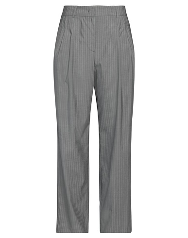 ESSENTIEL ANTWERP Pantalone Grigio 69% Poliestere riciclato, 29% Viscosa, 2% Elastan