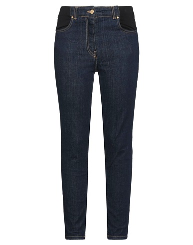 CLIPS MORE Denim trousers Blue 98% Cotton, 2% Elastane, Viscose, Polyamide