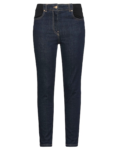 CLIPS MORE Denim trousers 98% Cotton, 2% Elastane, Viscose, Polyamide