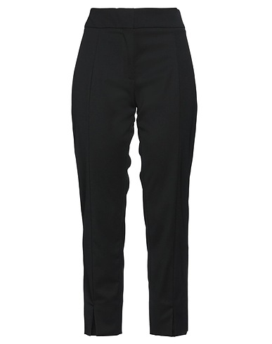 PATOU Casual trouser Black 97% Virgin Wool, 3% Elastane