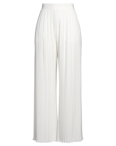 LANVIN Casual trouser White 100% Polyester