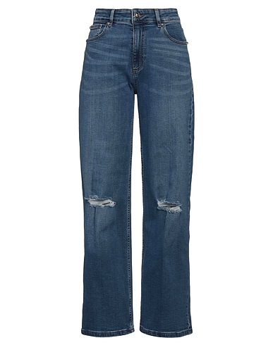 JOHN RICHMOND Denim pants Blue 98% Cotton, 2% Elastane