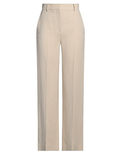 ANTONELLI Casual trouser Beige 73% Viscose, 27% Linen