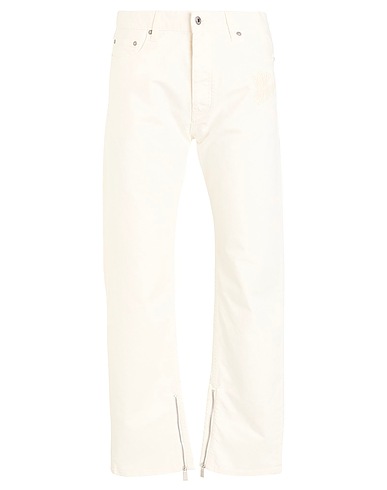 OFF-WHITE™ Denim trousers White 98% Cotton, 2% Elastane