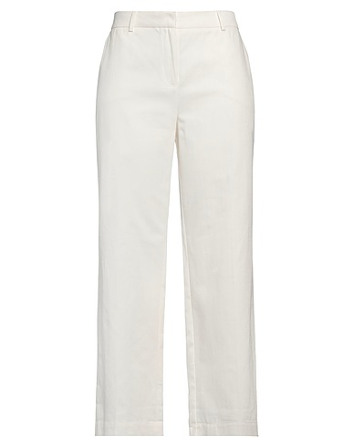 MARKUP Casual pants White 100% Cotton