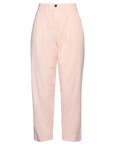 WHITE SAND Casual trouser Light pink 97% Cotton, 3% Elastane