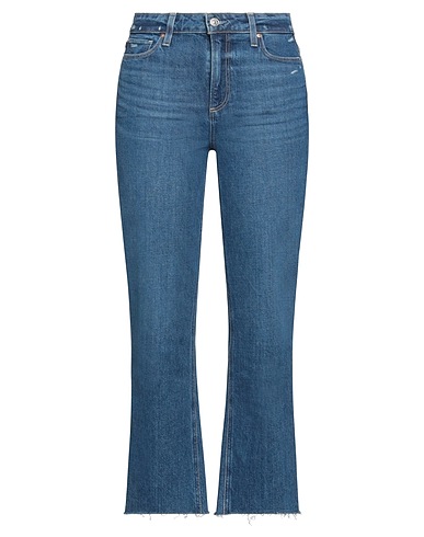 PAIGE Denim trousers Blue 98% Cotton, 2% Elastane