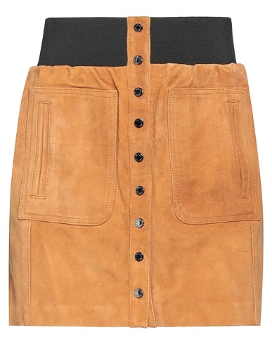 ZADIG&VOLTAIRE Mini skirt Camel 100% Goat skin