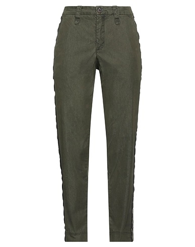 ZADIG&VOLTAIRE Pantalone Verde militare 76% Cotone, 24% Poliammide
