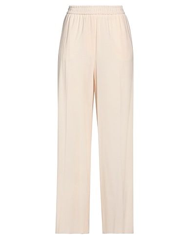 NUDE Casual trouser Cream 74% Viscose, 23% Wool, 3% Elastane