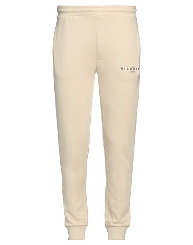 JOHN RICHMOND Casual pants AVORIO 85% Cotton, 15% Polyester