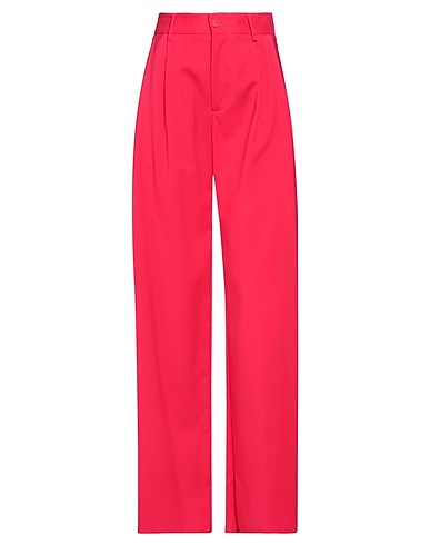 HEVÒ Pantalone Porpora 100% Lana Vergine