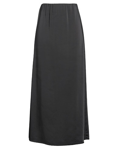 SECOND FEMALE Long skirt Black 100% Polyester