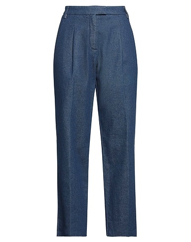 JACOB COHЁN Denim trousers Blue 98% Cotton, 2% Elastane