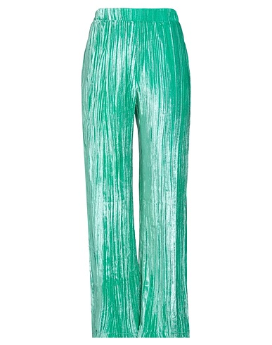 SLEEP NO MORE Pantalone Verde smeraldo 82% Viscosa, 18% Seta