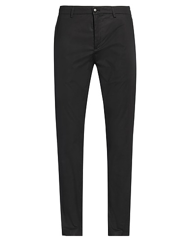 DEPARTMENT 5 Casual trouser Black 98% Cotton, 2% Elastane
