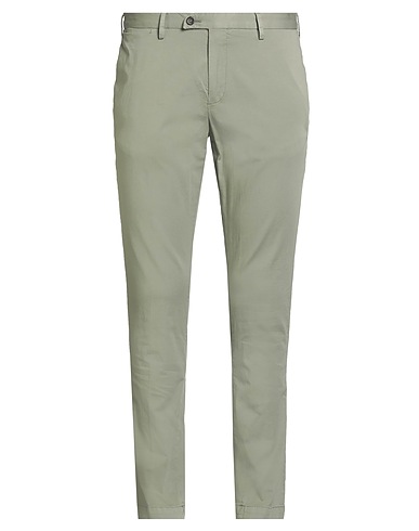DEVORE INCIPIT Pantalon Vert sauge 93% Coton, 6% Soie, 1% Élasthanne