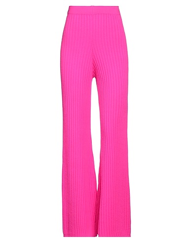 LANEUS Pantalone Fucsia 100% Lana