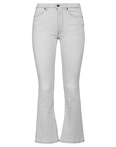 DONDUP Bootcut Jeans Light grey 87% Cotton, 11% Recycled polyester, 2% Elastane