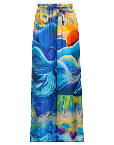 ULLA JOHNSON Hosen Blau 100% Seide