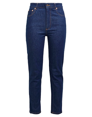 MOSCHINO JEANS Denim trousers Blue 99% Cotton, 1% Elastane