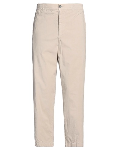 BARENA Casual trouser Light grey 97% Cotton, 3% Elastane