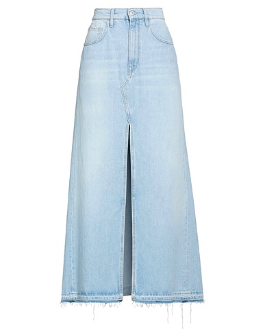 CYCLE Denim skirt Blue 80% Cotton, 20% Recycled cotton