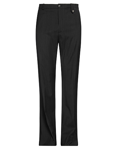 EGONLAB. Casual pants Black 54% Virgin Wool, 42% Viscose, 4% Elastane