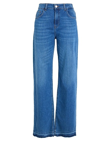 KAOS JEANS Denim pants Blue 98% Cotton, 2% Elastane