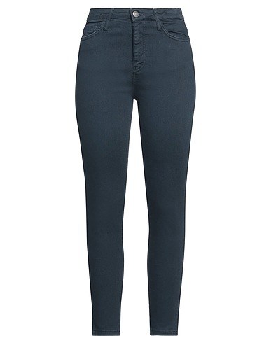 FRED MELLO Denim pants Midnight blue 98% Cotton, 2% Elastane