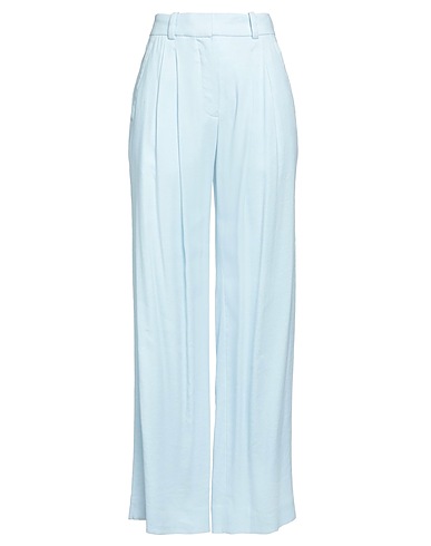 A.L.C. Casual trouser Sky blue 50% Linen, 47% Viscose, 3% Elastane