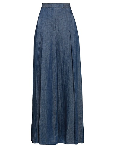 ROCHAS Denim trousers Blue 100% Cotton