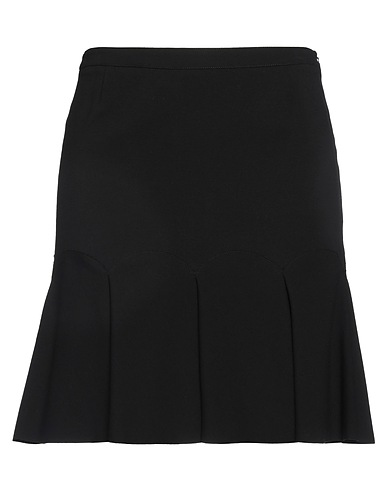 AKRIS Mini skirt Black 69% Viscose, 25% Polyamide, 6% Elastane