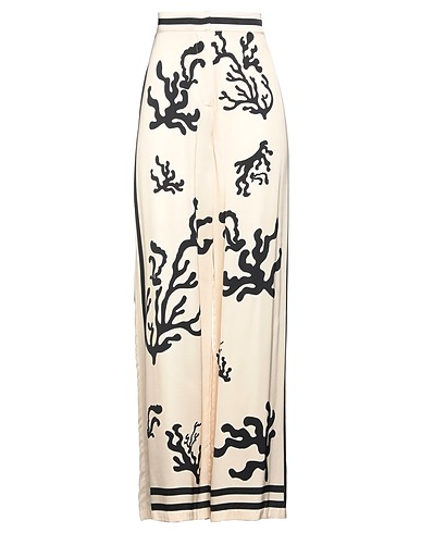 BY MALINA Casual trouser Beige 50% EcoVero™ viscose, 50% Viscose