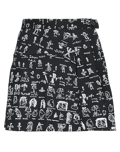 VIVIENNE WESTWOOD Mini skirt Black 100% Virgin Wool