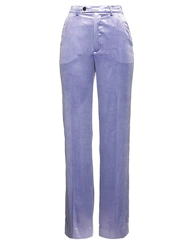 MARNI Casual trouser Lilac 85% Viscose, 15% Silk