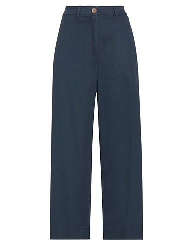 TREBARRABI® Casual trouser Midnight blue 51% Cotton, 46% Viscose, 3% Elastic fibres