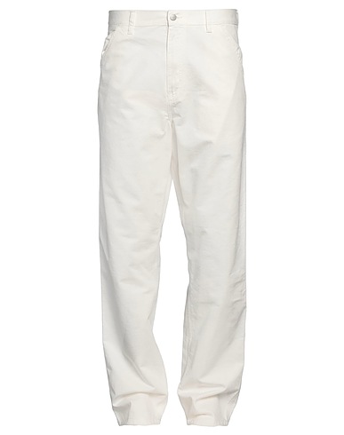 CARHARTT Casual trouser Off white 100% Cotton