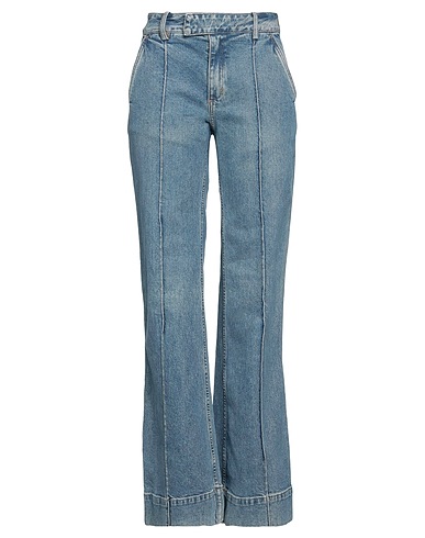 A.L.C. Denim trousers Blue 99% Cotton, 1% Elastane