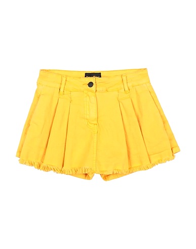 REFRIGIWEAR Shorts jeans Giallo ocra 98% Cotone, 2% Elastan